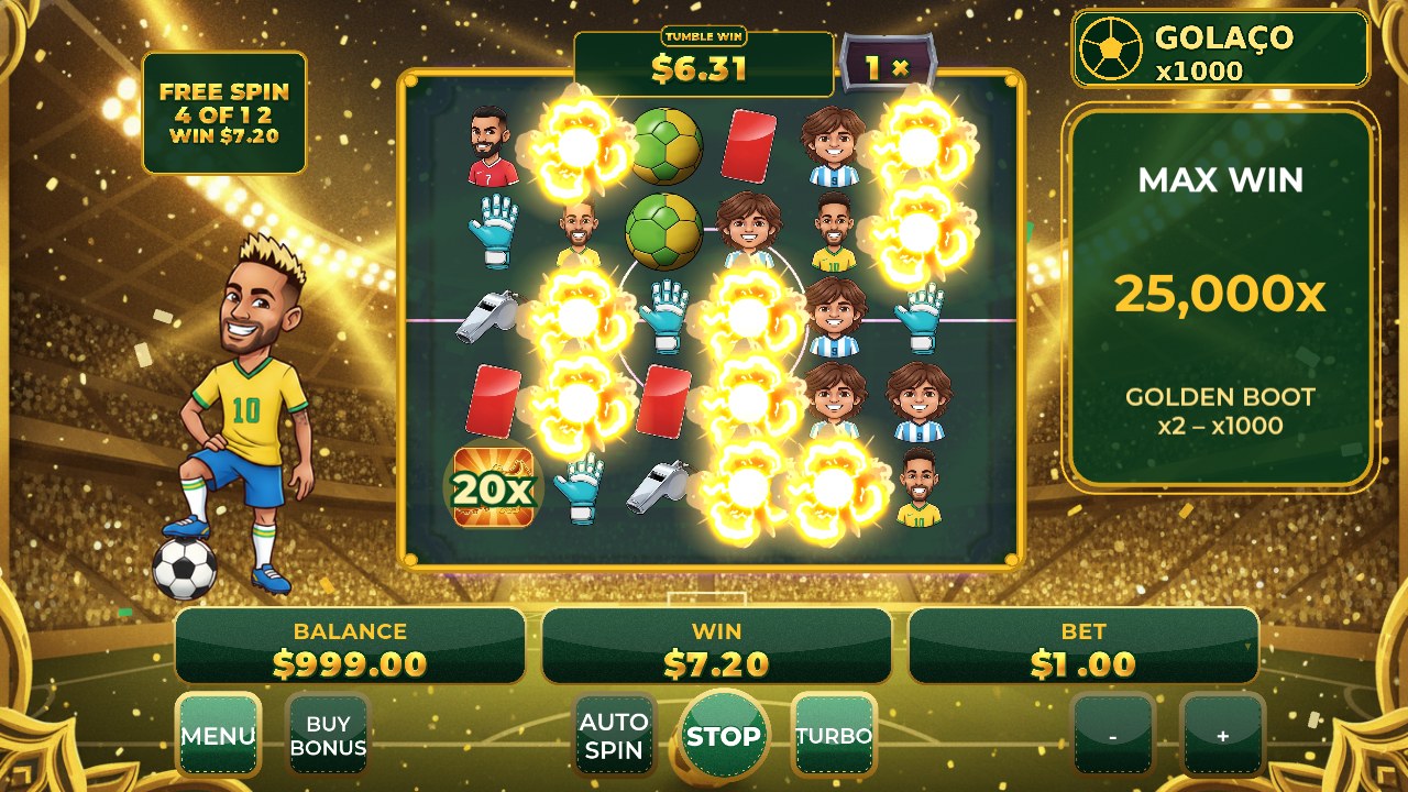 GOLACO x1000 gameplay, Free Kicks bonus